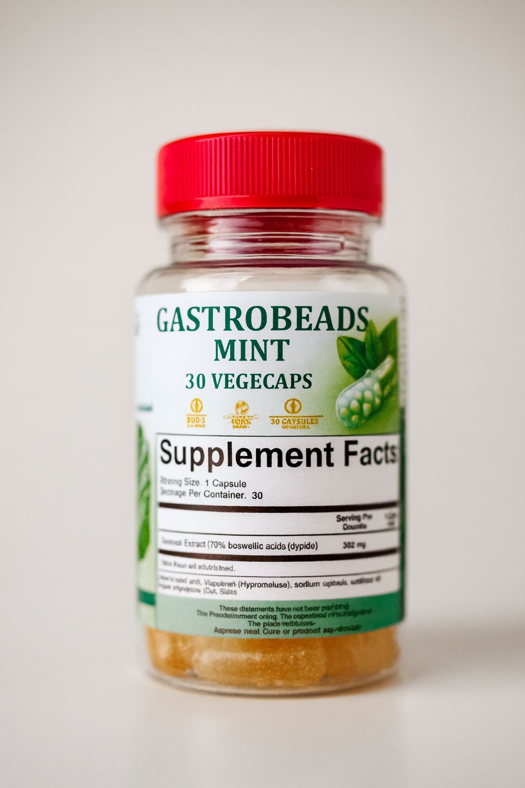GastroBeads™ Intestinal Support Supplement – Delayed-Release Formula for Abdominal Comfort